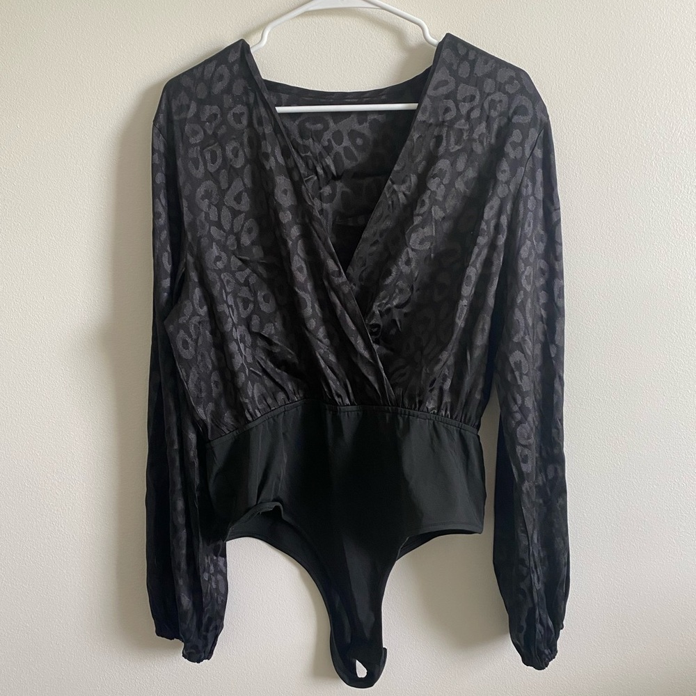 SHEIN leopard print bodysuit